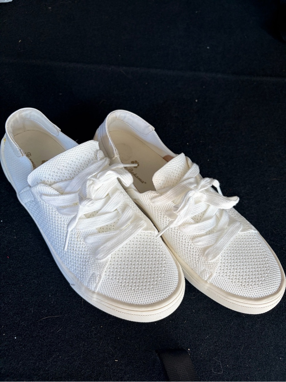 Tommy Bahama White Knit Women’s Sneakers